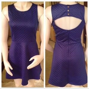 Women's dress by Potter's Pot navy size S nwot